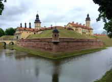 The Palace of Njasvizh, near Minsk, Belarus.